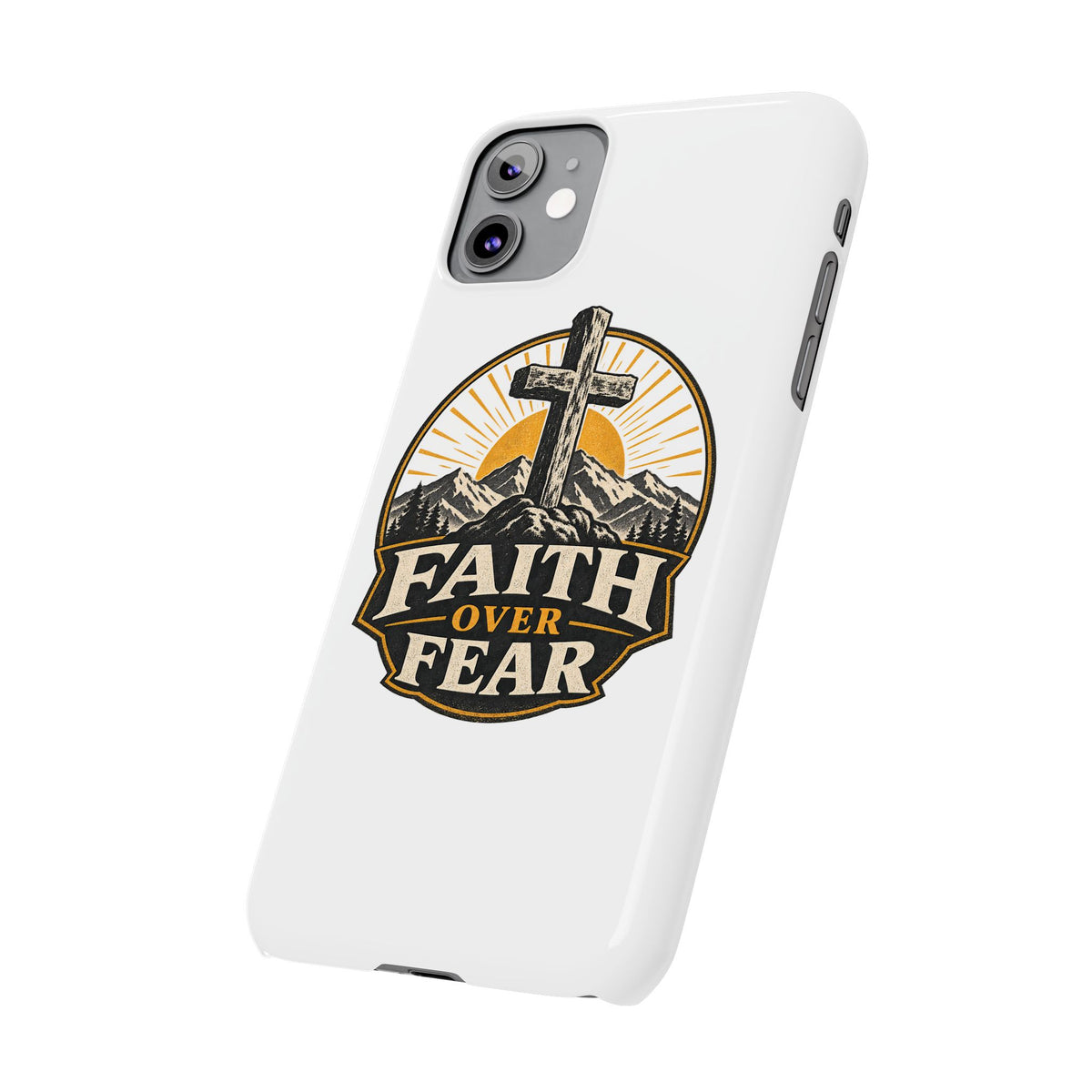 Faith Over Fear Phone Case