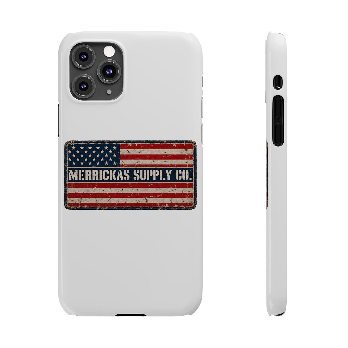 Merrickas American Flag Patch Phone Case