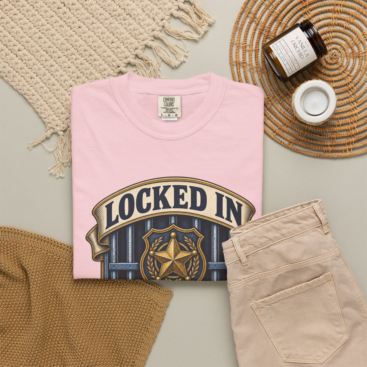 Locked In With The Worst So You Don't Have To Garment-Dyed Tee