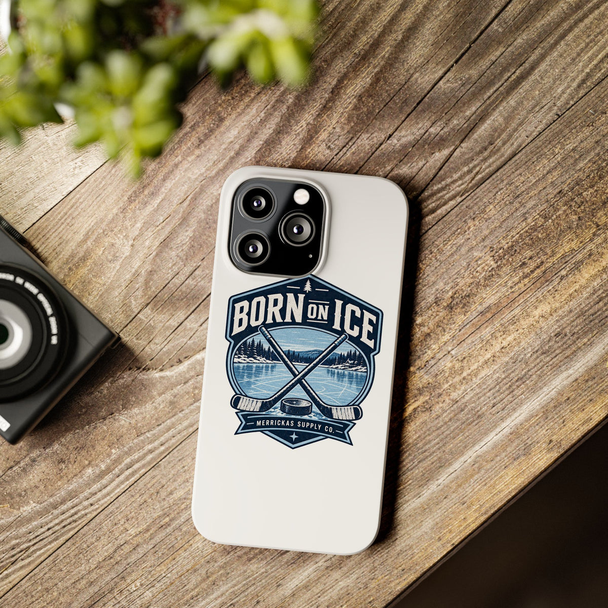Born On Ice Phone Case