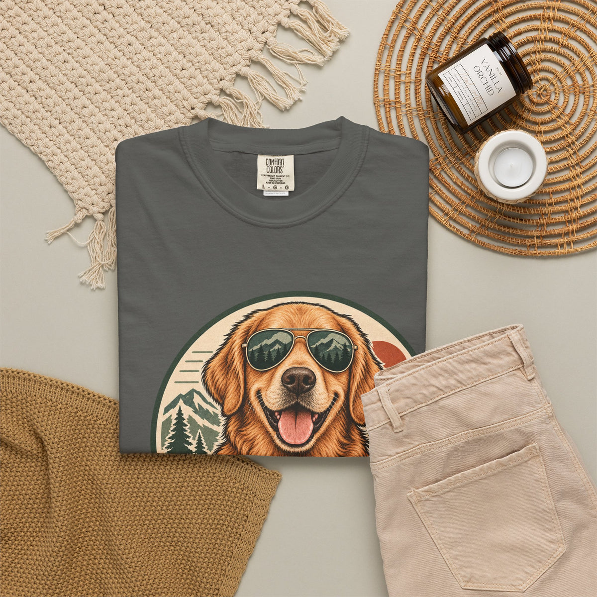 Dog Mom Est. Forever Garment-Dyed Tee