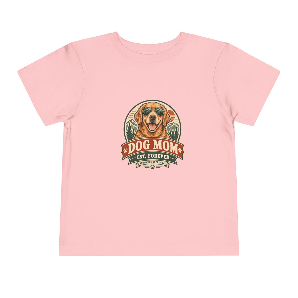 Dog Mom Est. Forever Toddler Tee