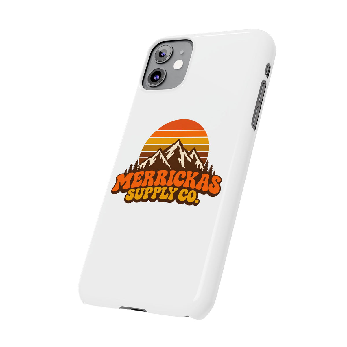 Merrickas Retro Sunset Mountain Phone Case