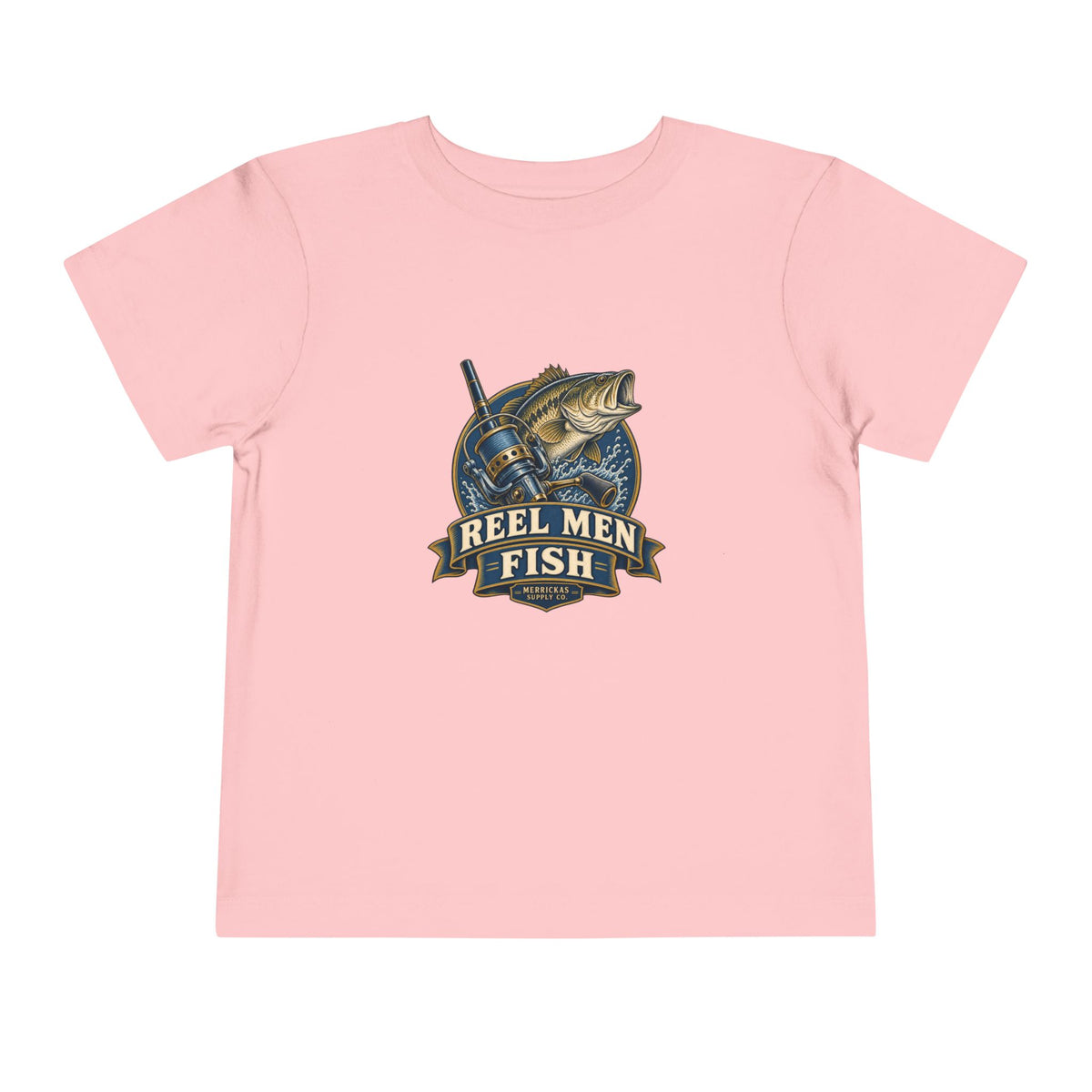 Reel Men Fish Toddler Tee