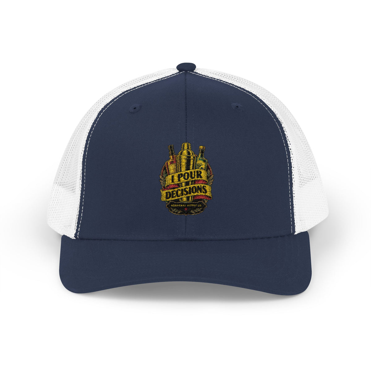 I Pour Decisions Snapback Trucker Cap