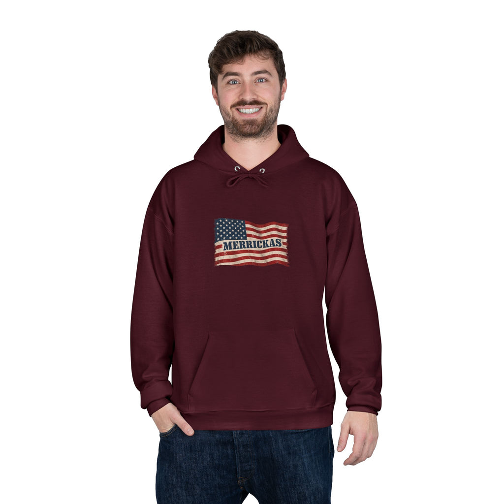 Merrickas Flag Heavyweight Hoodie