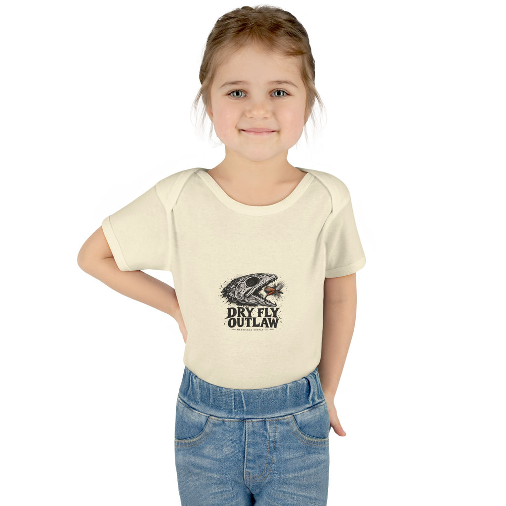 Dry Fly Outlaw Baby Onesie