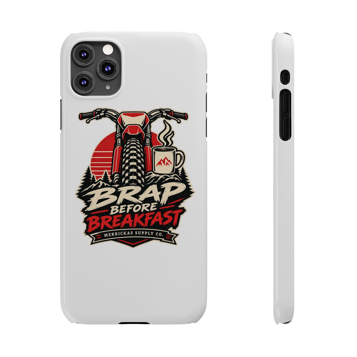 Brap Before Breakfast Phone Case