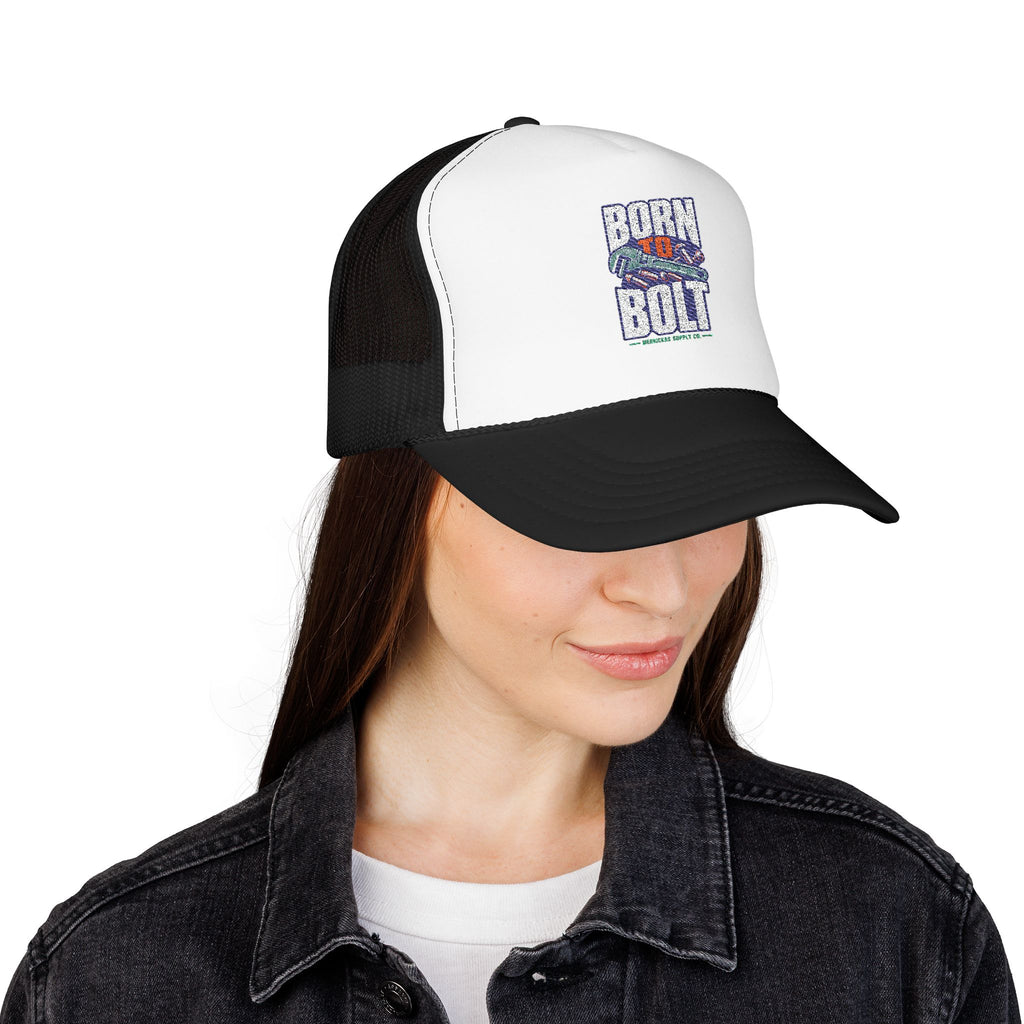 Born To Bolt Foam Trucker Hat