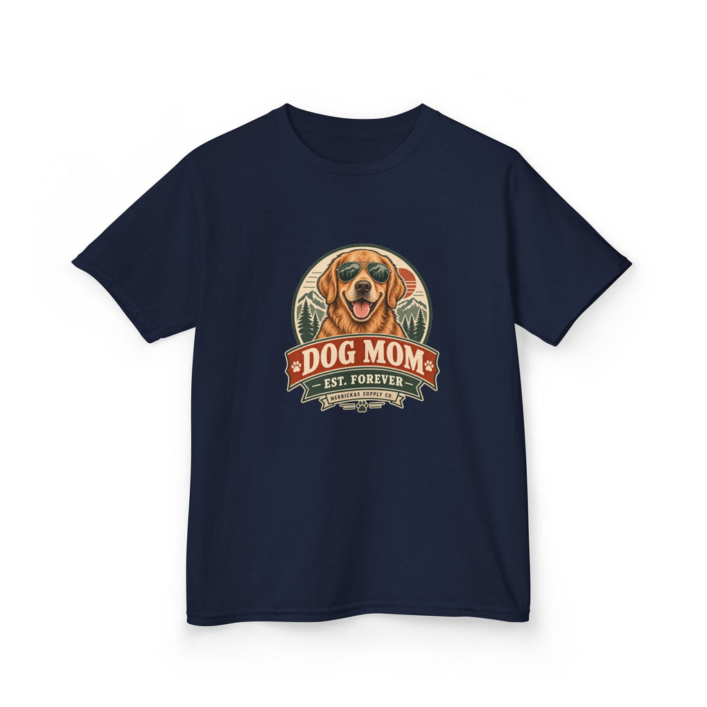 Dog Mom Est. Forever Kids Tee