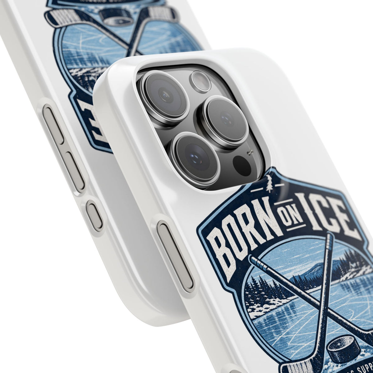 Born On Ice Phone Case