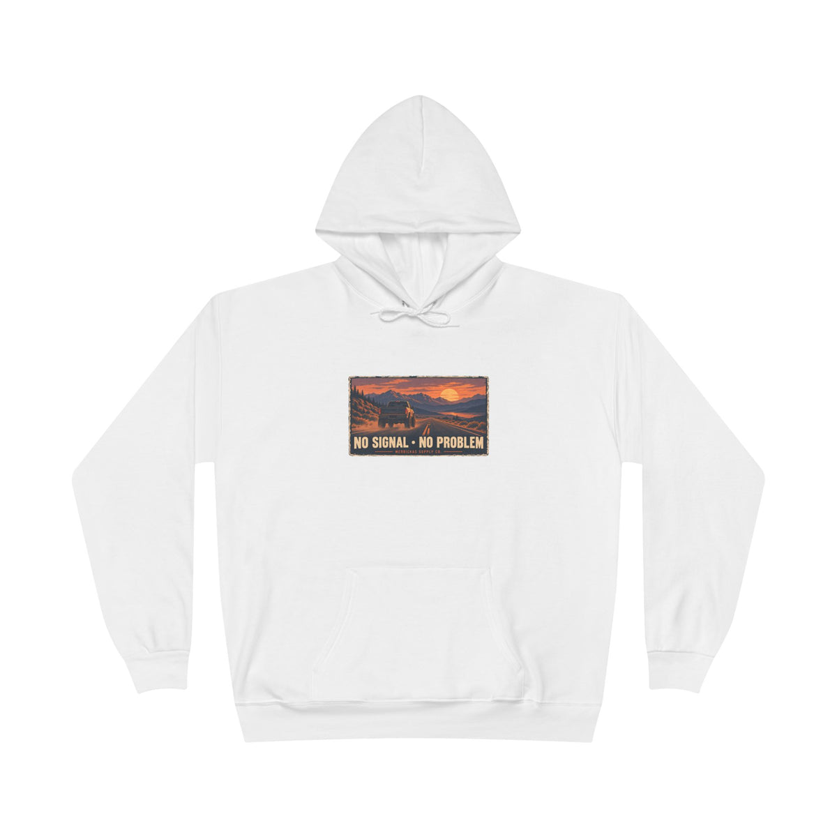 No Signal No Problem Heavyweight Hoodie