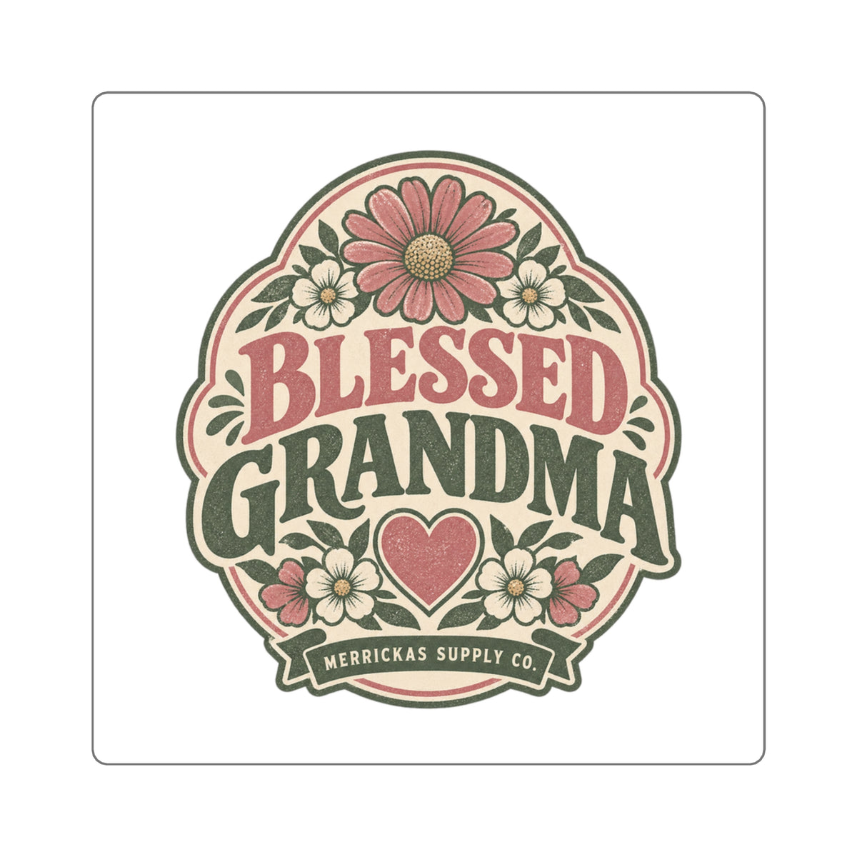 Blessed Grandma Sticker