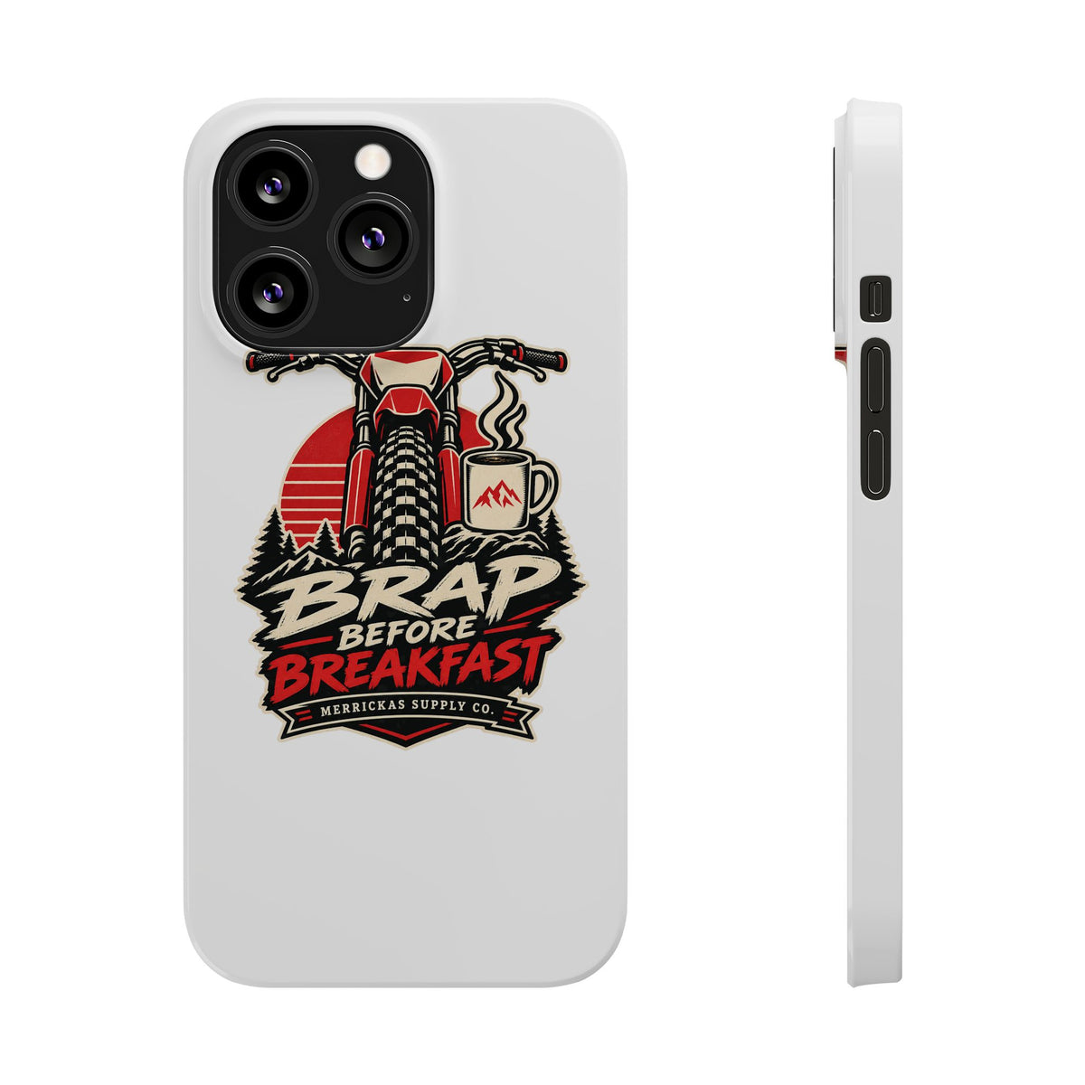Brap Before Breakfast Phone Case