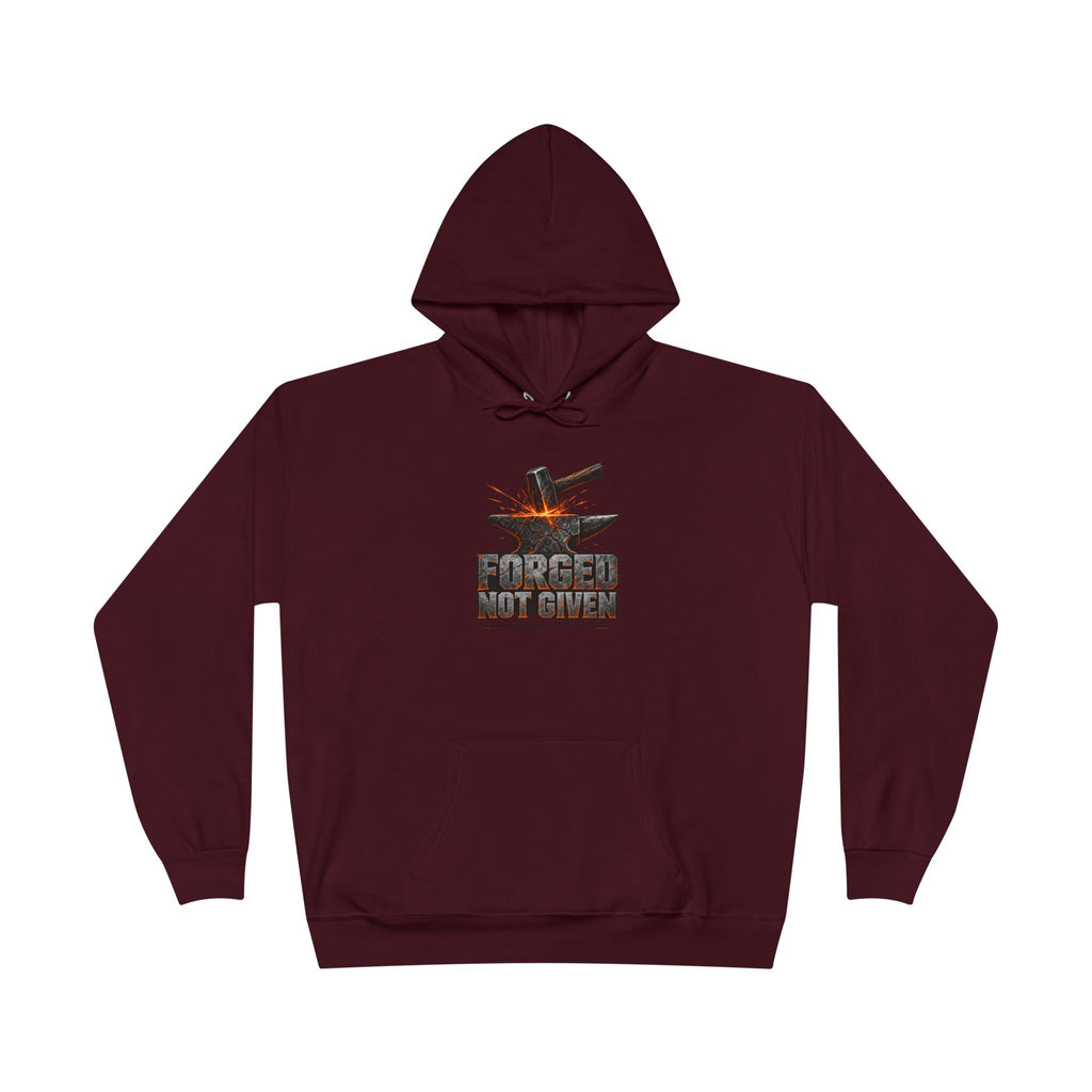 Forged Not Given Heavyweight Hoodie