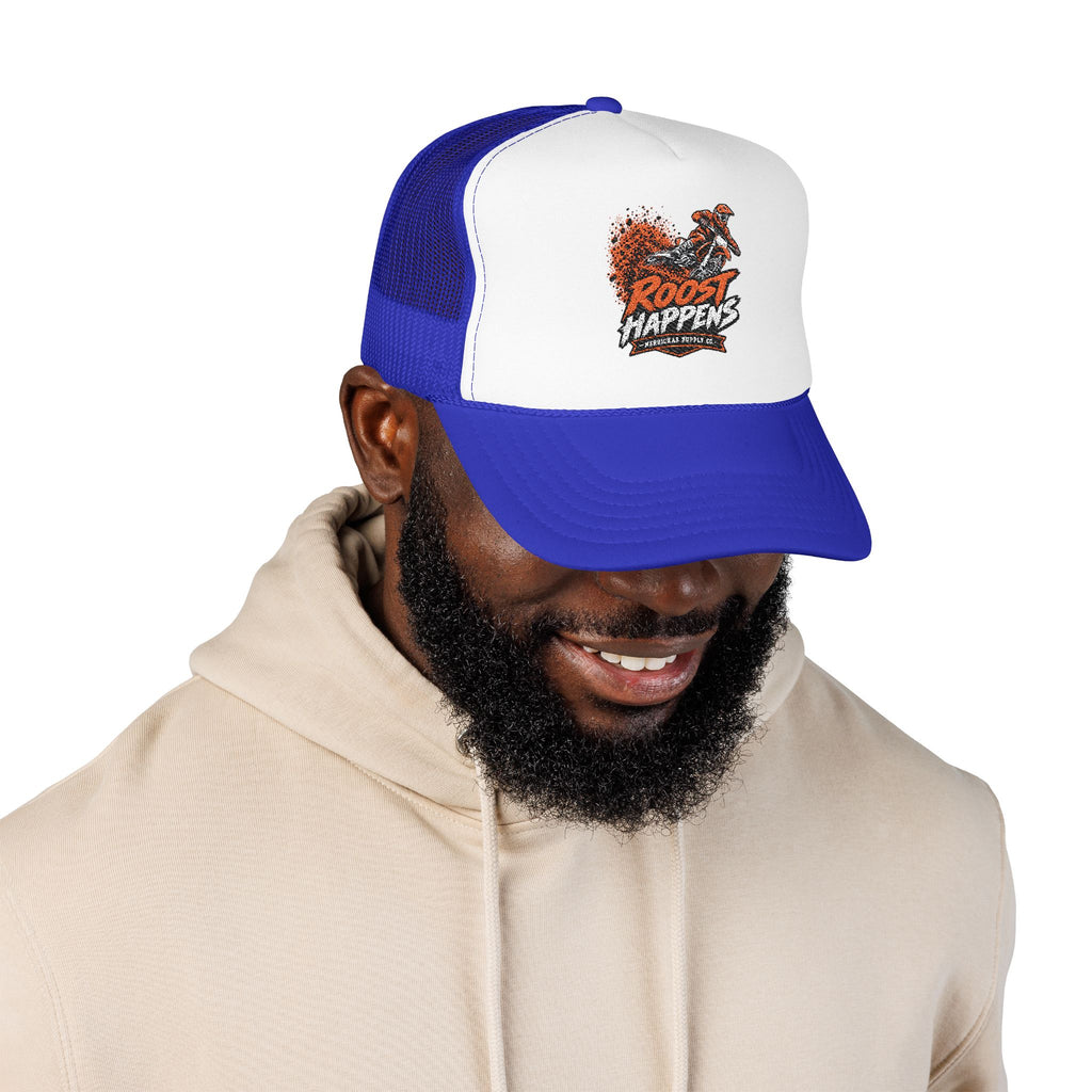 Roost Happens Foam Trucker Hat