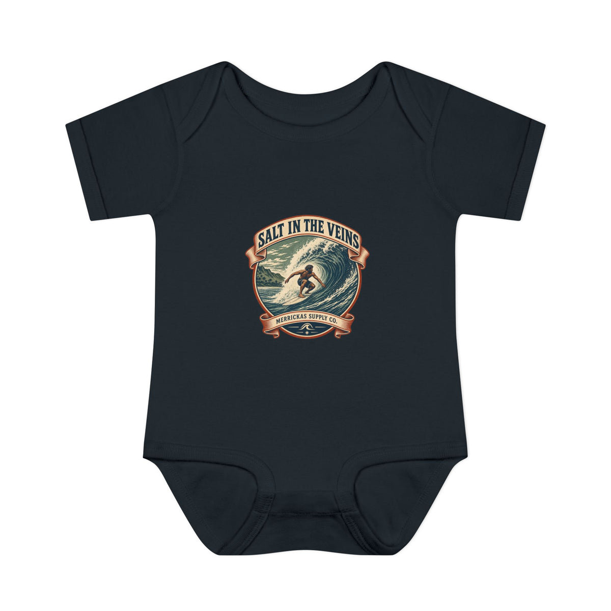 Salt In The Veins Baby Onesie