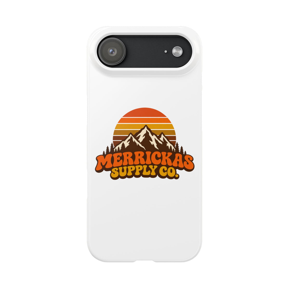 Merrickas Retro Sunset Mountain Phone Case