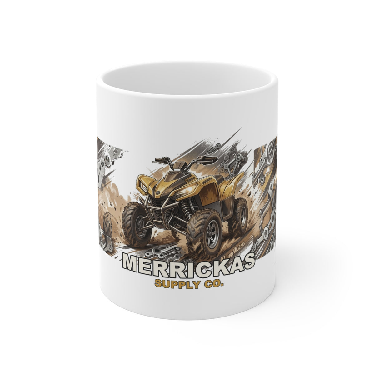 ATVs / Four Wheelers Design 5 | Mug | ATVs / Four Wheelers | Merrickas Supply CO