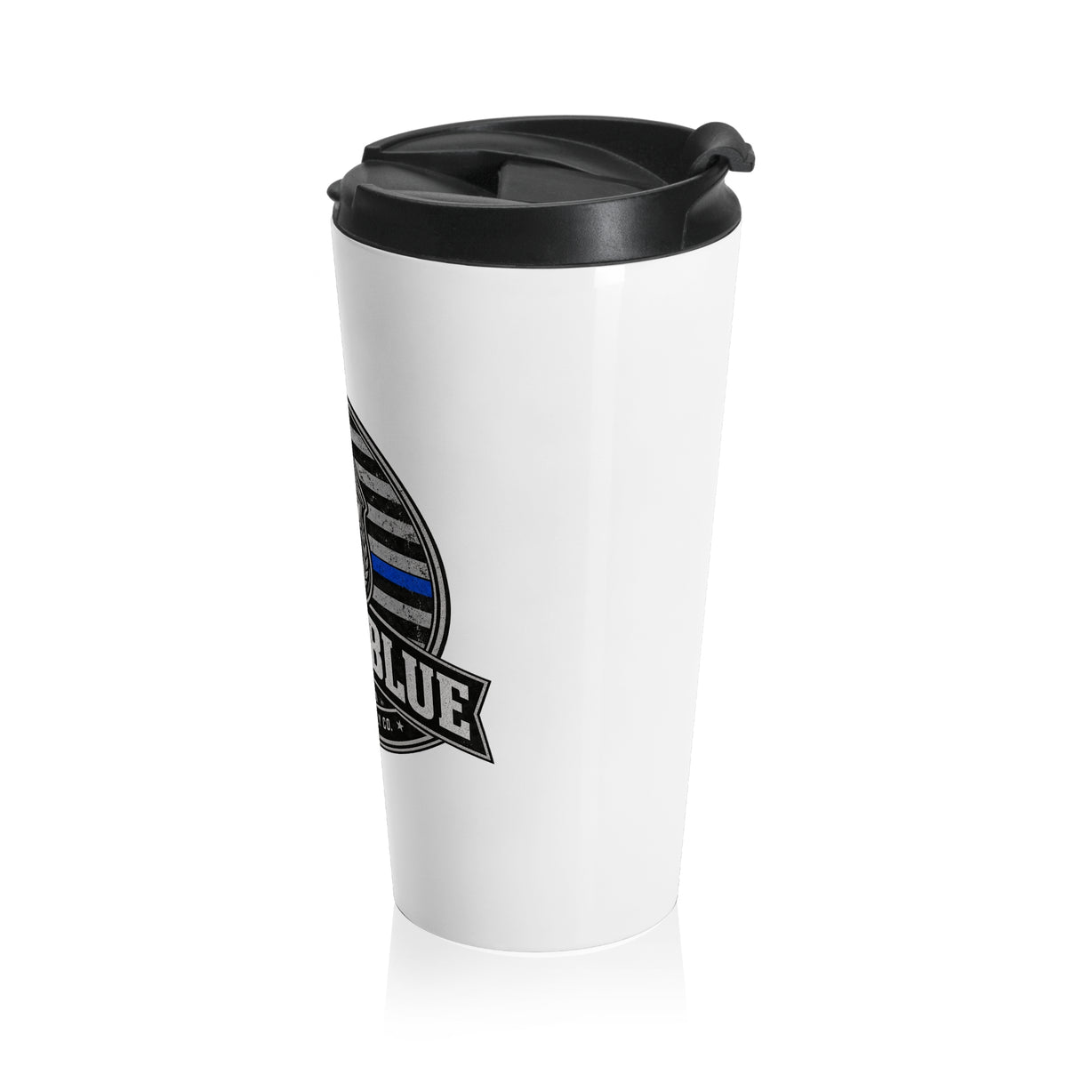 Back The Blue Travel Mug