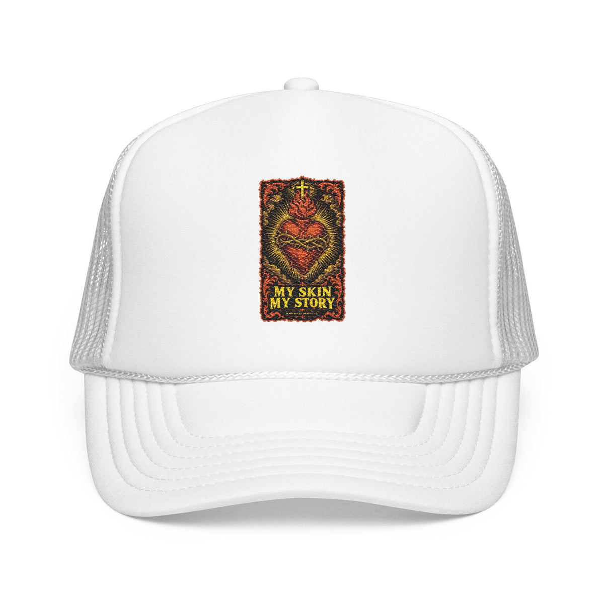 My Skin My Story Foam Trucker Hat