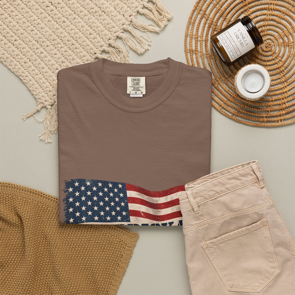 Merrickas Flag Garment-Dyed Tee