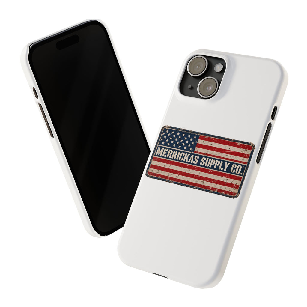 Merrickas American Flag Patch Phone Case