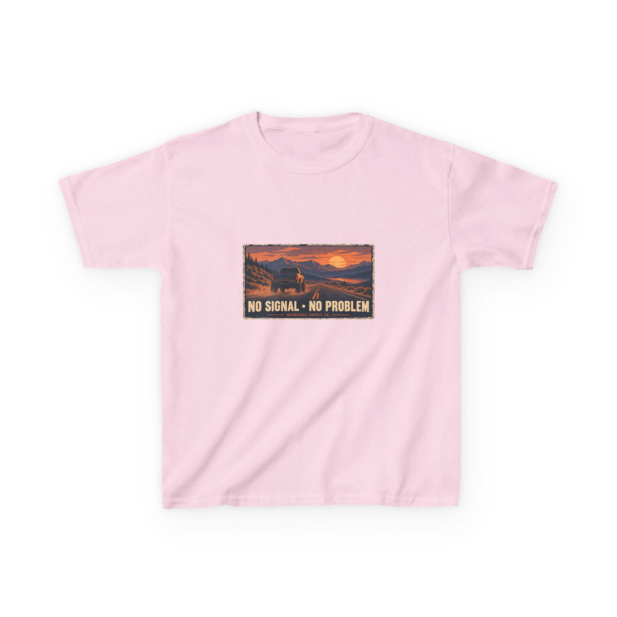 No Signal No Problem Kids Tee