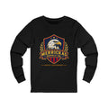Merrickas Eagle Shield Crest Long Sleeve Tee