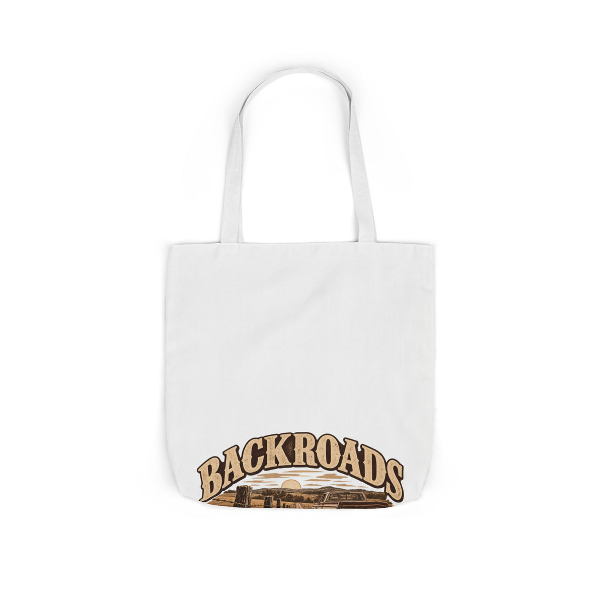 Backroads Fix What Highways Break Canvas Wall Art