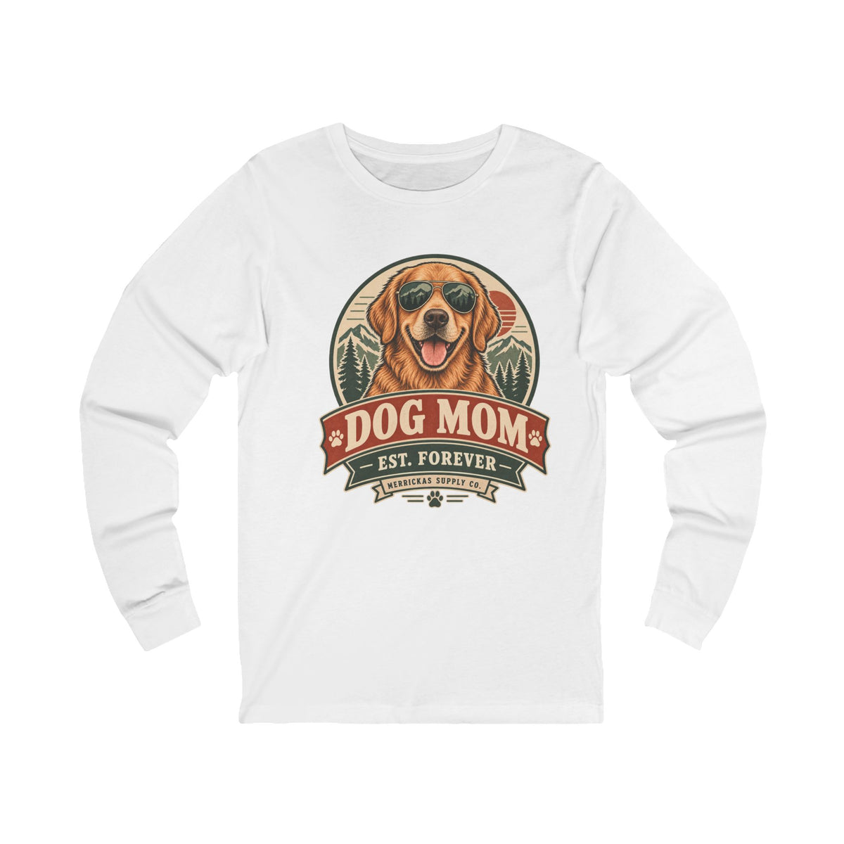 Dog Mom Est. Forever Long Sleeve Tee