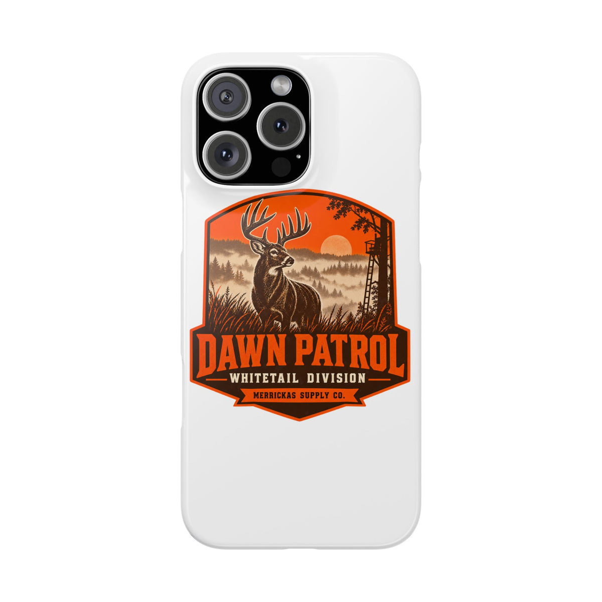 Dawn Patrol Whitetail Division Phone Case