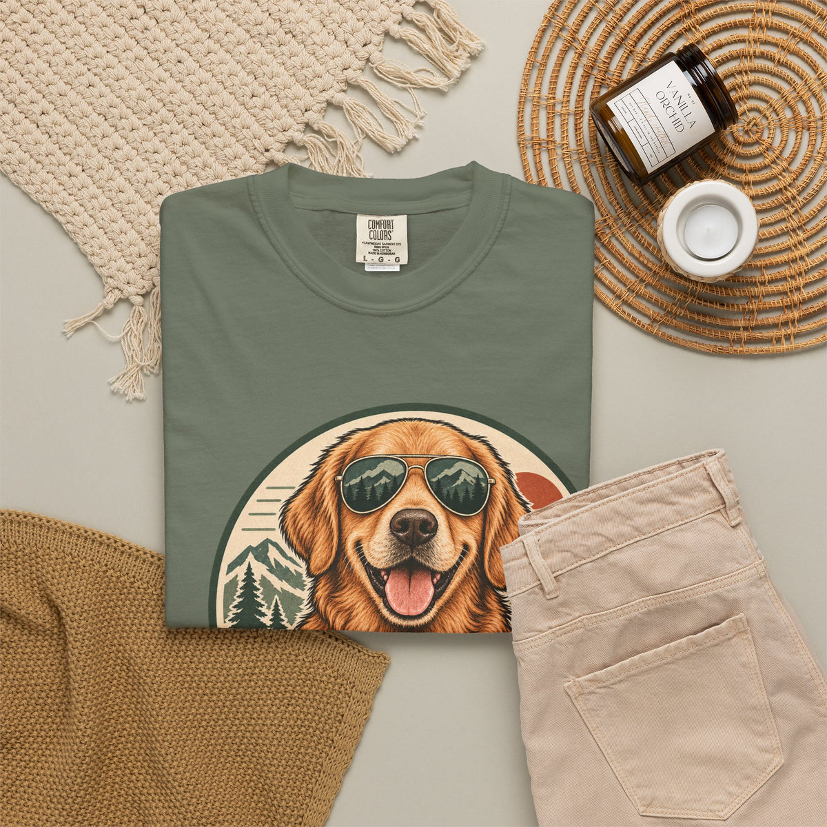 Dog Mom Est. Forever Garment-Dyed Tee