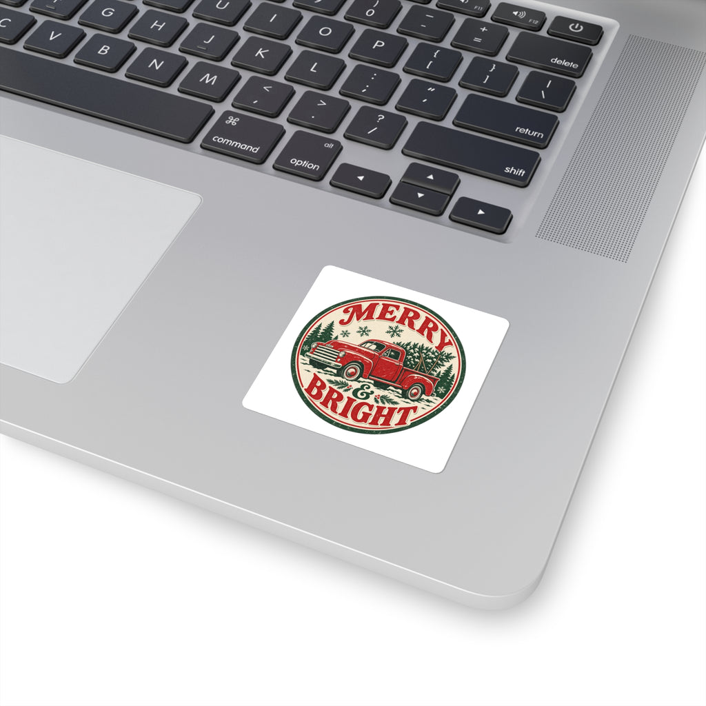 Merry & Bright Sticker