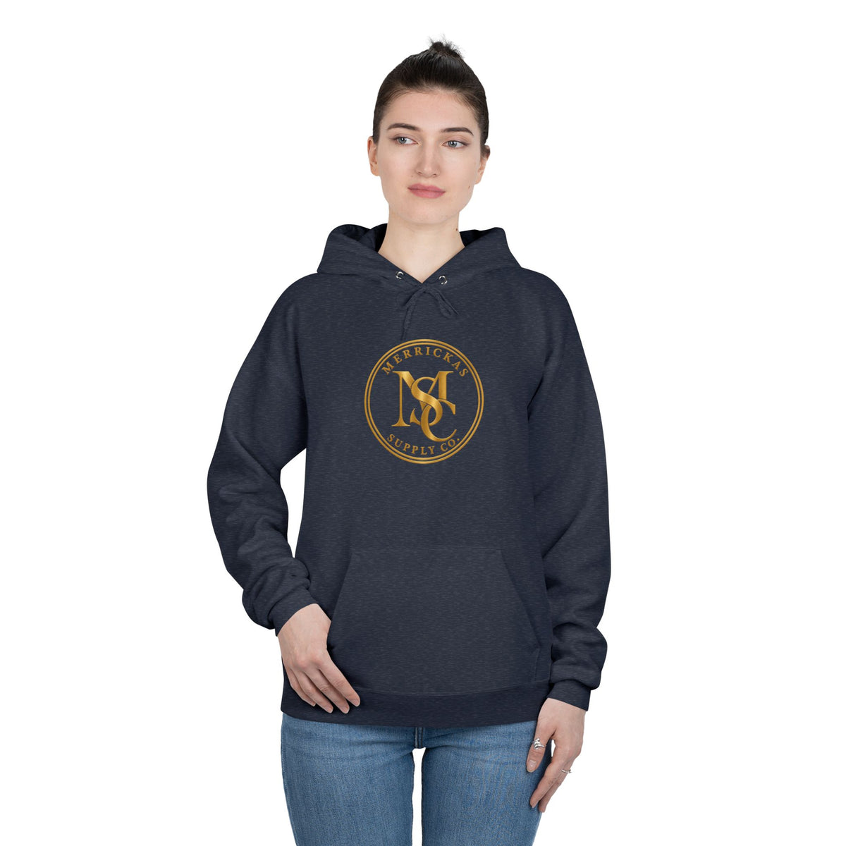 Merrickas Gold MSC Monogram Hoodie