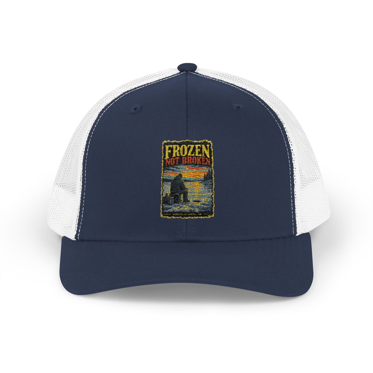 Frozen Not Broken Snapback Trucker Cap