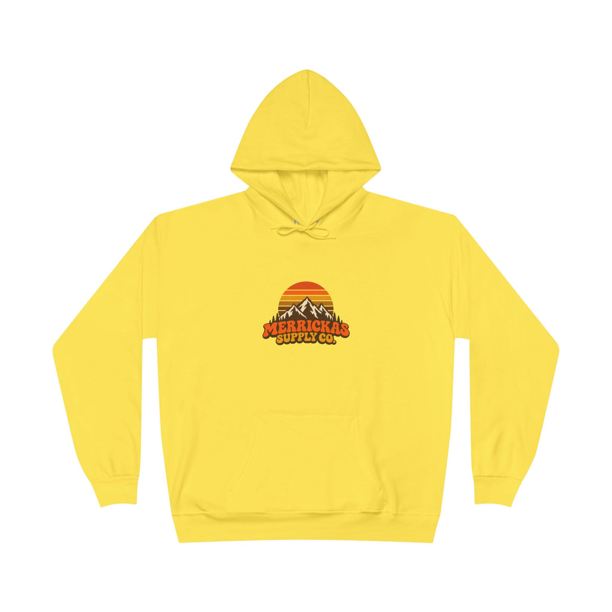 Merrickas Retro Sunset Mountain Hoodie