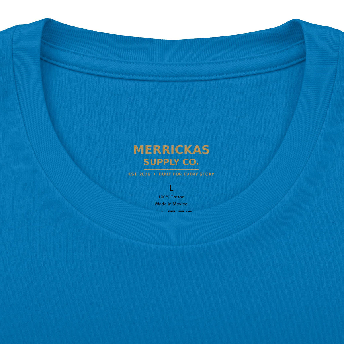 Merrickas Gold MSC Monogram T-Shirt