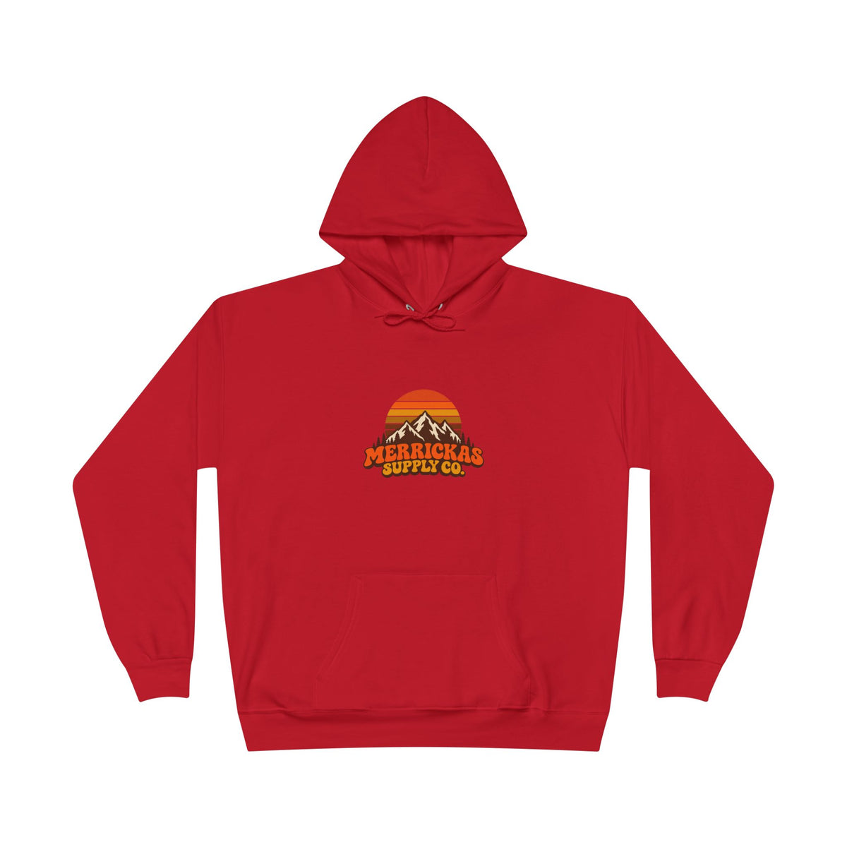 Merrickas Retro Sunset Mountain Hoodie
