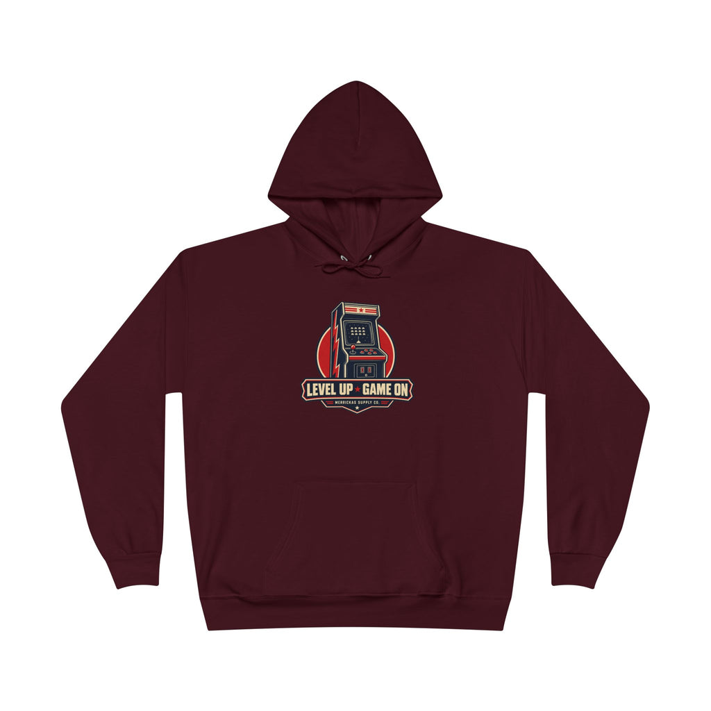 Level Up Game On Heavyweight Hoodie