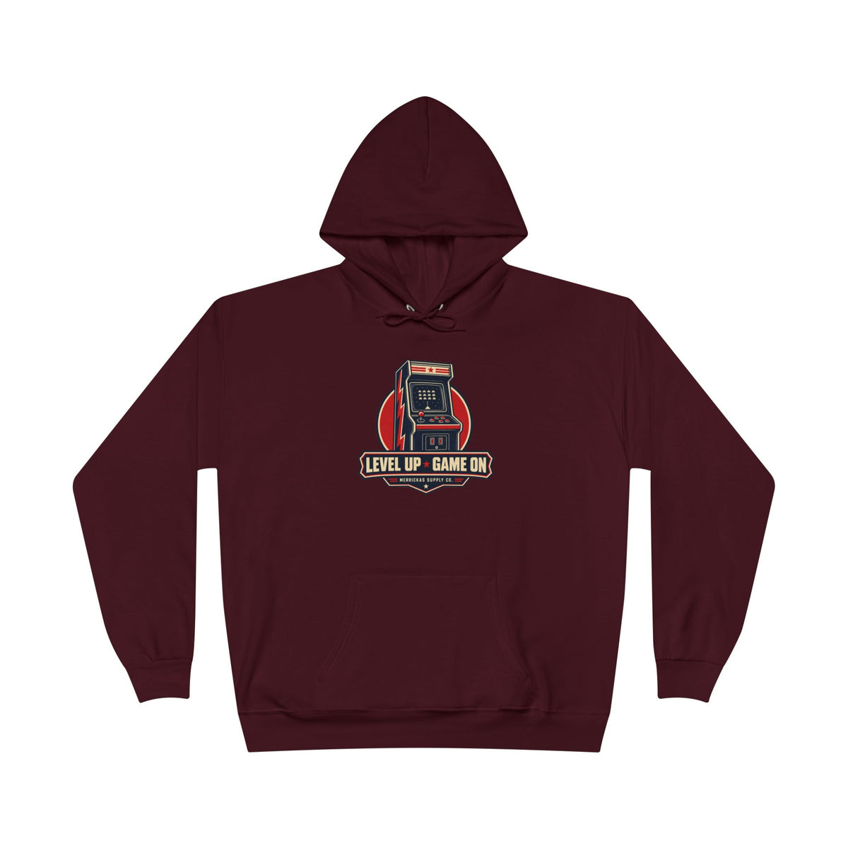 Level Up Game On Heavyweight Hoodie