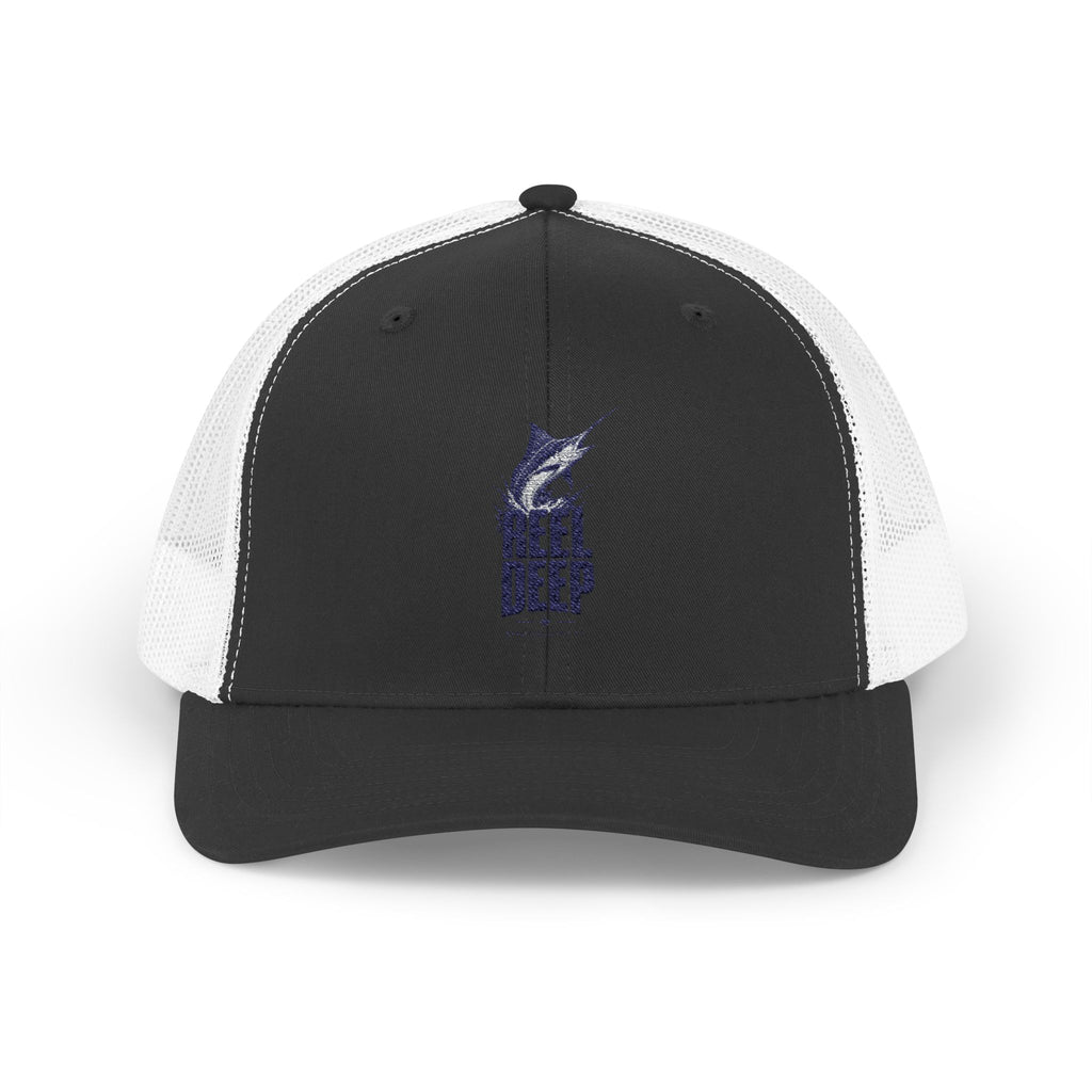 Reel Deep Snapback Trucker Cap