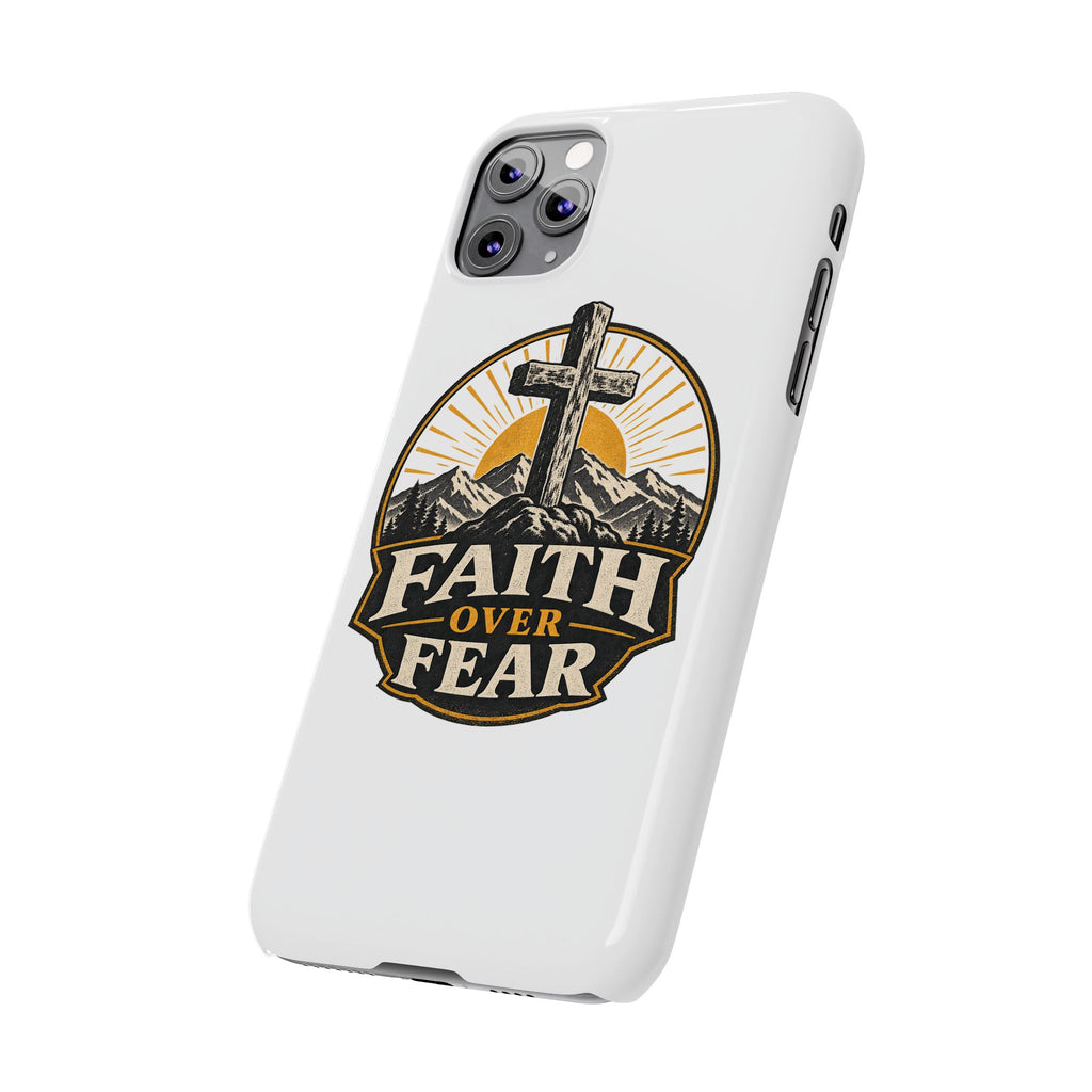 Faith Over Fear Phone Case
