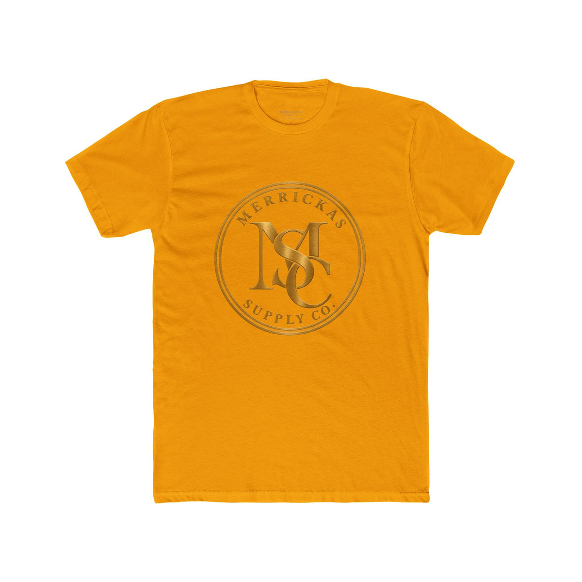 Merrickas Gold MSC Monogram T-Shirt