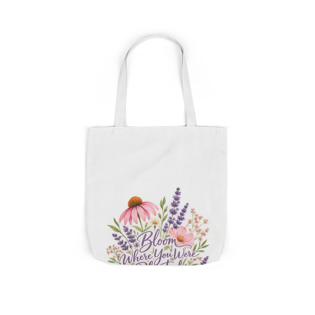 Bloom Where You Were Planted Anyway Canvas Wall Art