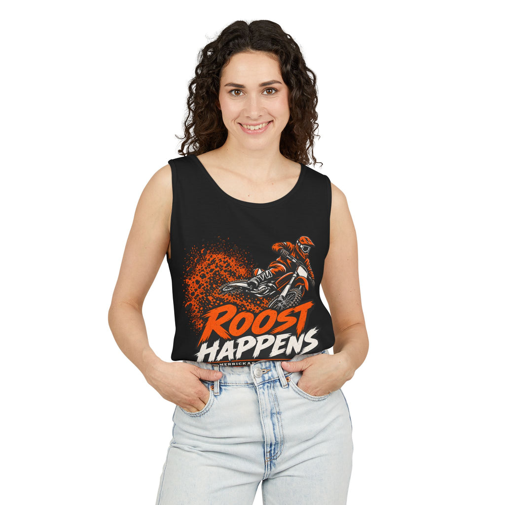 Roost Happens Garment-Dyed Tank