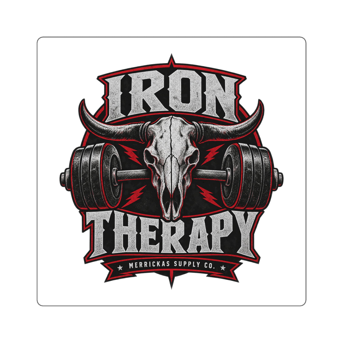 Iron Therapy Sticker