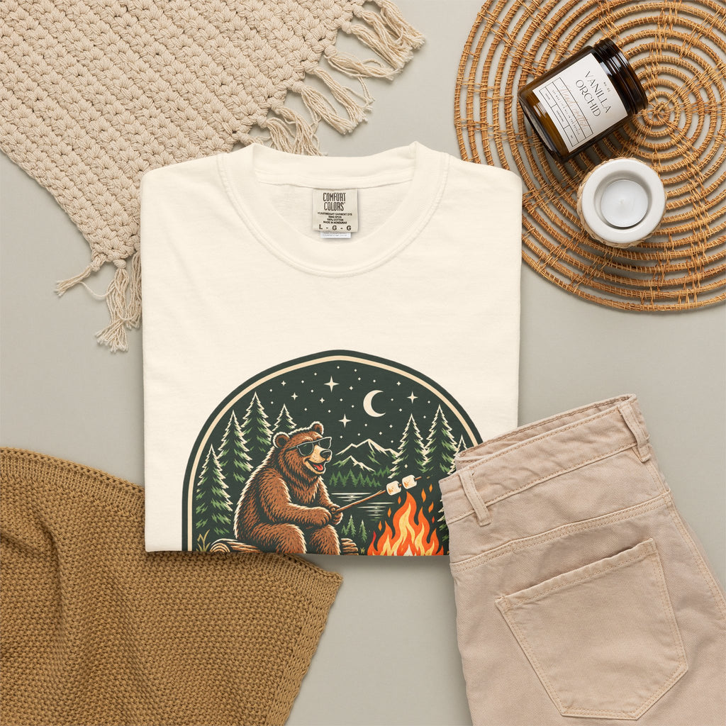 Camp Hair Don't Care Garment-Dyed Tee