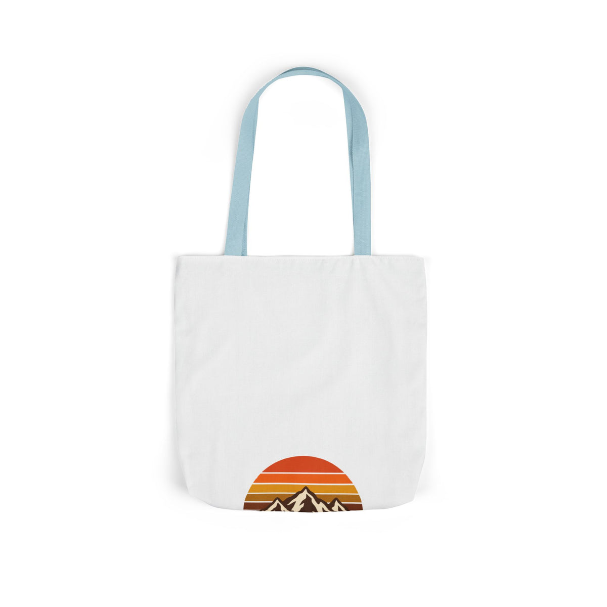 Merrickas Retro Sunset Mountain Canvas Wall Art