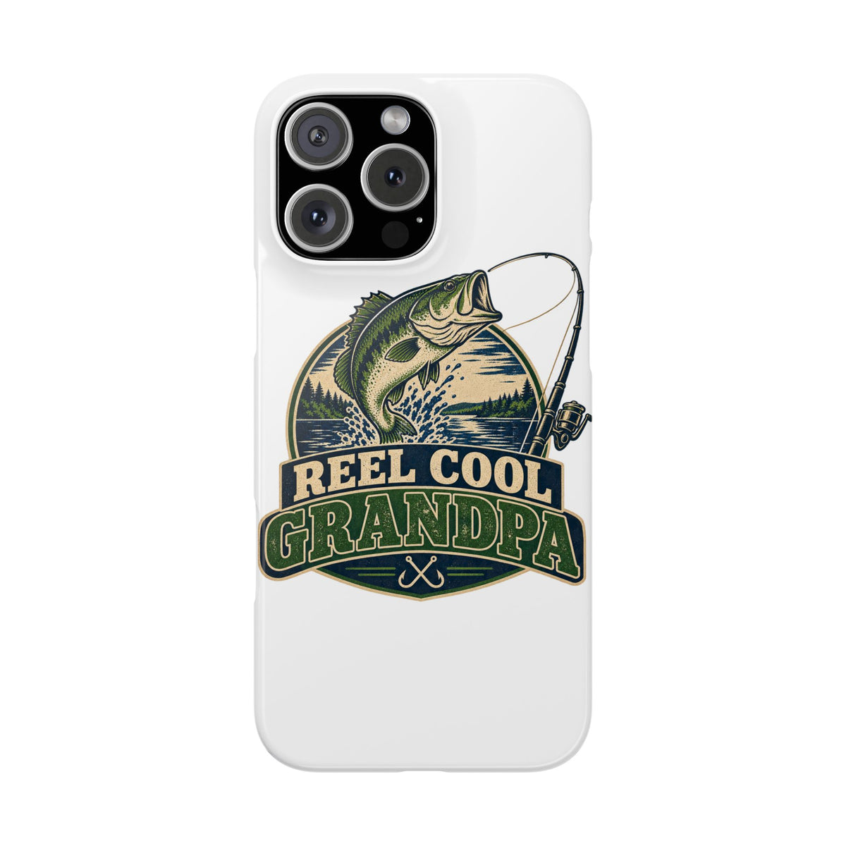 Reel Cool Grandpa Phone Case